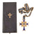 Original German WWII Cased Gold Mother’s Cross with Ribbon by C. E. Juncker of Berlin