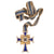 Original German WWII Cased Gold Mother’s Cross with Ribbon by C. E. Juncker of Berlin
