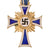 Original German WWII Cased Gold Mother’s Cross with Ribbon by C. E. Juncker of Berlin