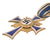 Original German WWII Cased Gold Mother’s Cross with Ribbon by C. E. Juncker of Berlin