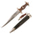 Original German WWII NSKK Dagger by Rare Maker WMW Max Weyersberg with Scabbard and Hanger - RZM M7/12