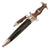 Original German WWII NSKK Dagger by Rare Maker WMW Max Weyersberg with Scabbard and Hanger - RZM M7/12