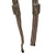 Original German WWII 2nd Model Luftwaffe Dagger with Unmarked Blade, Scabbard, Partial Hanger, and Portepee