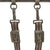 Original German WWII 2nd Model Luftwaffe Dagger with Unmarked Blade, Scabbard, Partial Hanger, and Portepee