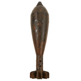 Original German WWII Inert 8cm Granatwerfer 34 Mortar Round - GrW 34