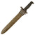 Original U.S. WWII M1905E1 M1 Garand 10 inch Cut Down Bayonet by Springfield Armory Dated 1918 with 1950s M7 Scabbard Original Items