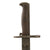 Original U.S. WWII M1905E1 M1 Garand 10 inch Cut Down Bayonet by Springfield Armory Dated 1918 with 1950s M7 Scabbard Original Items