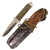 Original U.S. Cold War Dawson Fighting Knife in "Jet Pilot" Air Force Survival Knife Scabbard - Serial Number 98