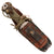 Original U.S. Cold War Dawson Fighting Knife in "Jet Pilot" Air Force Survival Knife Scabbard - Serial Number 98
