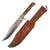 Original U.S. Vietnam War German Bowie Fighting Knife by PUMA-Werk with Embossed Sheath Original Items