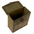 Original Canadian WWII Harley-Davidson WLC Motorcycle Blackout Equipment Box with Small Model of Motorcycle Showing Location of Box