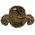 Original U.S. WWII USAAF Bomber Crew M4A2 Flak Helmet by Industrial Canvas Products Corp. - Complete