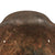 Original Imperial German WWI Rare Large Size Battle Damaged M16 Stahlhelm Helmet Shell with Ship Home Stamp Remnants - Marked TJ68