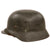 Original German WWII Heer Army M35 Former Single Decal Helmet with 1943 Dated 57cm Liner & RBNr. Marked Chinstrap - Stamped Q64 Original Items