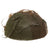 Original British WWII HSAT MKII Paratrooper Helmet with Post-War Liner, Mk. I Chinstraps, Original Two-Color Net & Scrim