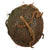 Original British WWII HSAT MKII Paratrooper Helmet with Post-War Liner, Mk. I Chinstraps, Original Two-Color Net & Scrim