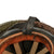 Original British WWII HSAT MKII Paratrooper Helmet with Post-War Liner, Mk. I Chinstraps, Original Two-Color Net & Scrim