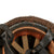 Original British WWII HSAT MKII Paratrooper Helmet with Post-War Liner, Mk. I Chinstraps, Original Two-Color Net & Scrim