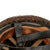 Original British WWII HSAT MKII Paratrooper Helmet with Post-War Liner, Mk. I Chinstraps, Original Two-Color Net & Scrim