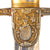 Original Imperial German WWI Artillery Officer’s Lion Head Sword with Ruby Eyes & Scabbard by Weyersberg Kirschbaum & Cie