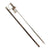 Original German WWII SS Police Officer's Degen Dress Sword and Scabbard by Peter Daniel Krebs with SS-Kulturzeichen Markings and Troddel Knot