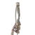 Original German WWII SS Police Officer's Degen Dress Sword and Scabbard by Peter Daniel Krebs with SS-Kulturzeichen Markings and Troddel Knot
