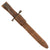 Original Canadian WWI Mk.I Ross Rifle Bayonet and Scabbard with U.S. WWI Surcharges - Dated 1909