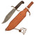 Original U.S. Vietnam War Era W49 Western Bowie Knife With Correct Leather Sheath