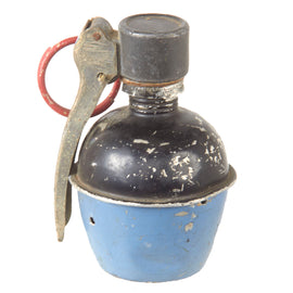 Original French Vietnam War Era Inert Grenade à Main OFX 37 Practice Offensive Grenade