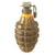 Original U.S. WWII Inert MkII Pineapple Grenade with Yellow Ring & M10A3 Fuze