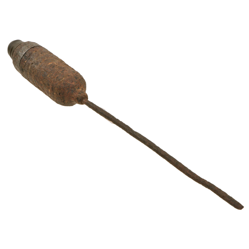 Original German WWI Inert Karabingranate M 1914 Rifle Grenade with Partial Rod