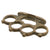 Original U.S. WWII Custom Made Cast Brass Knuckle Dusters