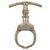 Original U.S. WWII Era “The Iron Claw” Mechanical Come-Along Handcuff with Period Case