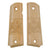 Original U.S. WWII Theater-Made Bone Ivory Federal Eagle Motif M-1911 Pistol Grips - Chinese / Japanese Made Original Items