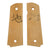 Original U.S. WWII Theater-Made Bone Ivory Federal Eagle Motif M-1911 Pistol Grips - Chinese / Japanese Made Original Items
