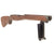 Original U.S. Vietnam War M14 Rifle Stock with E2 Forward Grip and E2 Bipod - Rare Original Items