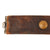 Original German WWII Early Heer Army EM/NCO Leather USGI Souvenir Hate Belt with Pebbled Aluminum Buckle