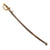 Original French Franco-Prussian War / U.S. Civil War Model 1822 Light Cavalry Saber with Incredible Shrapnel Damage to Blade and Scabbard - Markings Scrubbed Original Items