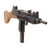Original Film Prop Cap Plug Firing IMI UZI by Marushin Japan with Magazine, Cartridges, and Removable Wooden Stock