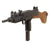Original Film Prop Cap Plug Firing IMI UZI by Marushin Japan with Magazine, Cartridges, and Removable Wooden Stock