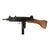 Original Film Prop Cap Plug Firing IMI UZI by Marushin Japan with Magazine, Cartridges, and Removable Wooden Stock