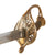 Original U.S. Civil War M1850 Foot Officer Sword with Wire-Wrapped Sharkskin Grip & Etched Plated Blade - Likely Imported Blade