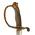 Original U.S. Civil War M1850 Foot Officer Sword with Wire-Wrapped Sharkskin Grip & Etched Plated Blade - Likely Imported Blade
