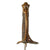 Original U.S. Civil War M1850 Foot Officer Sword with Wire-Wrapped Sharkskin Grip & Etched Plated Blade - Likely Imported Blade