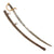 Original U.S. Civil War Era M-1840 Light Artillery Officers Saber with Imported Blade & Scabbard