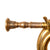 Original WWII Imperial Japanese Army Brass Bugle with Red Cord & Mouthpiece