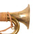 Original WWII Imperial Japanese Army Brass Bugle with Red Cord & Mouthpiece