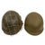 Original U.S. WWII Schlueter Rear-Seam Swivel-Bale M1 Helmet with Firestone Liner and Period Helmet Net