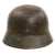 Original German WWII Heer Army M40 Single Decal Steel Helmet with 1940 Dated 55cm Liner and Chinstrap - Stamped SE62