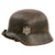 Original German WWII Heer Army M40 Single Decal Steel Helmet with 1940 Dated 55cm Liner and Chinstrap - Stamped SE62